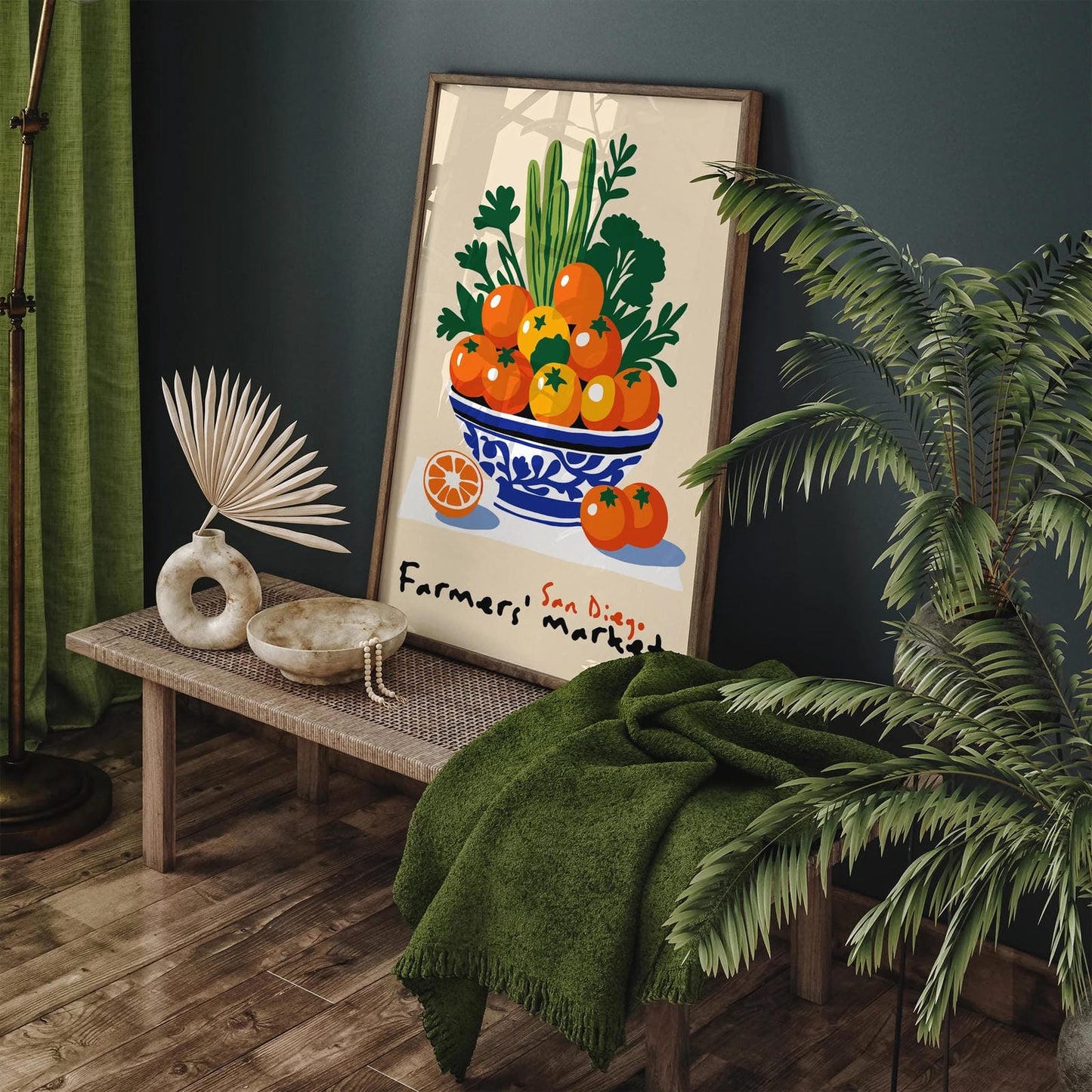 San Diego Farmers Market Poster