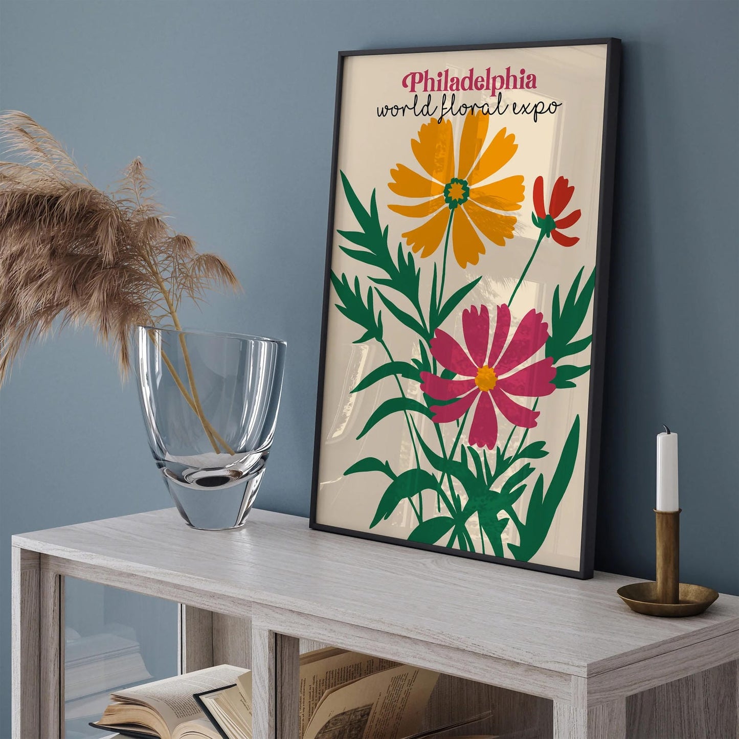 Philadelphia World Floral Expo Poster