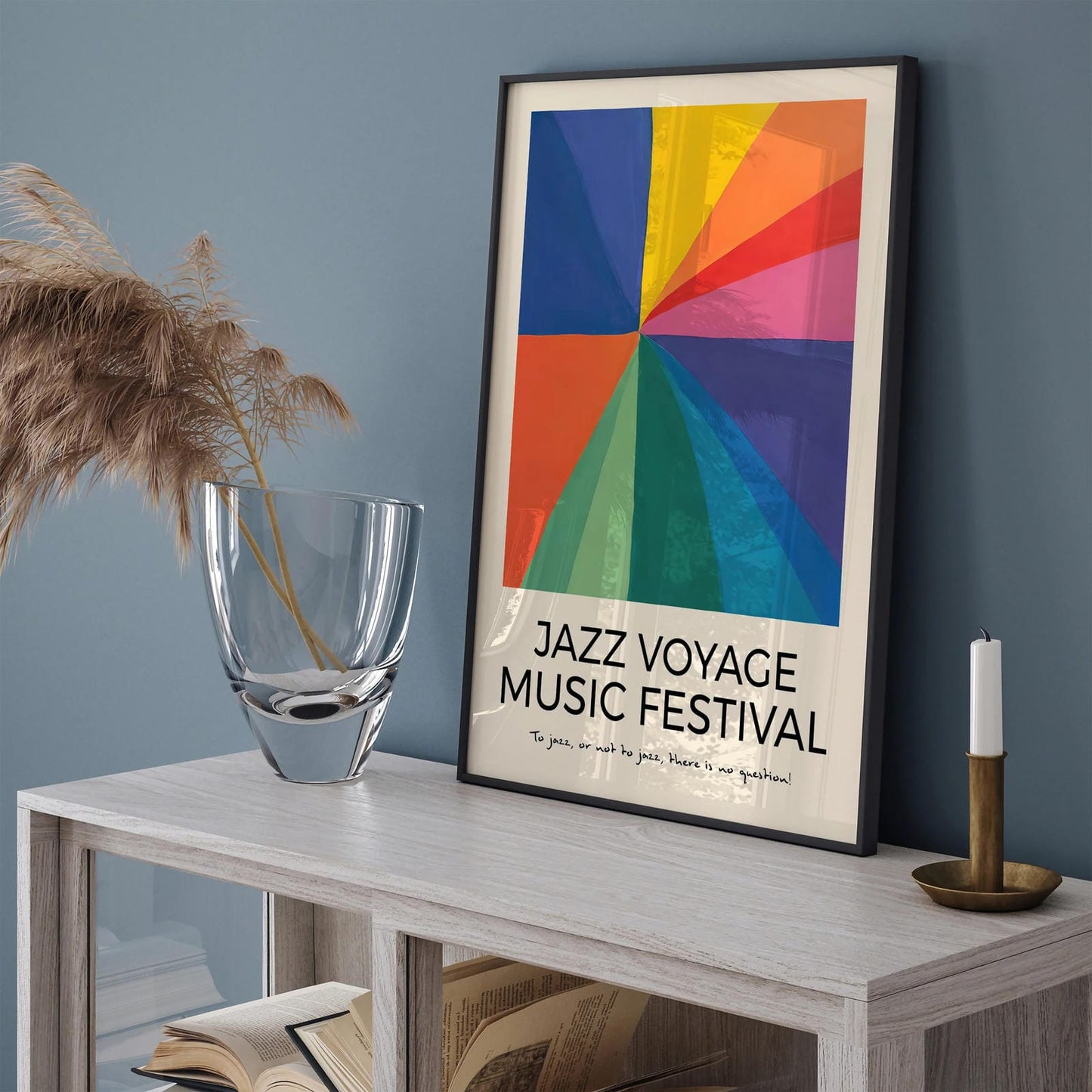 Jazz Voyage Colorful Wall Art