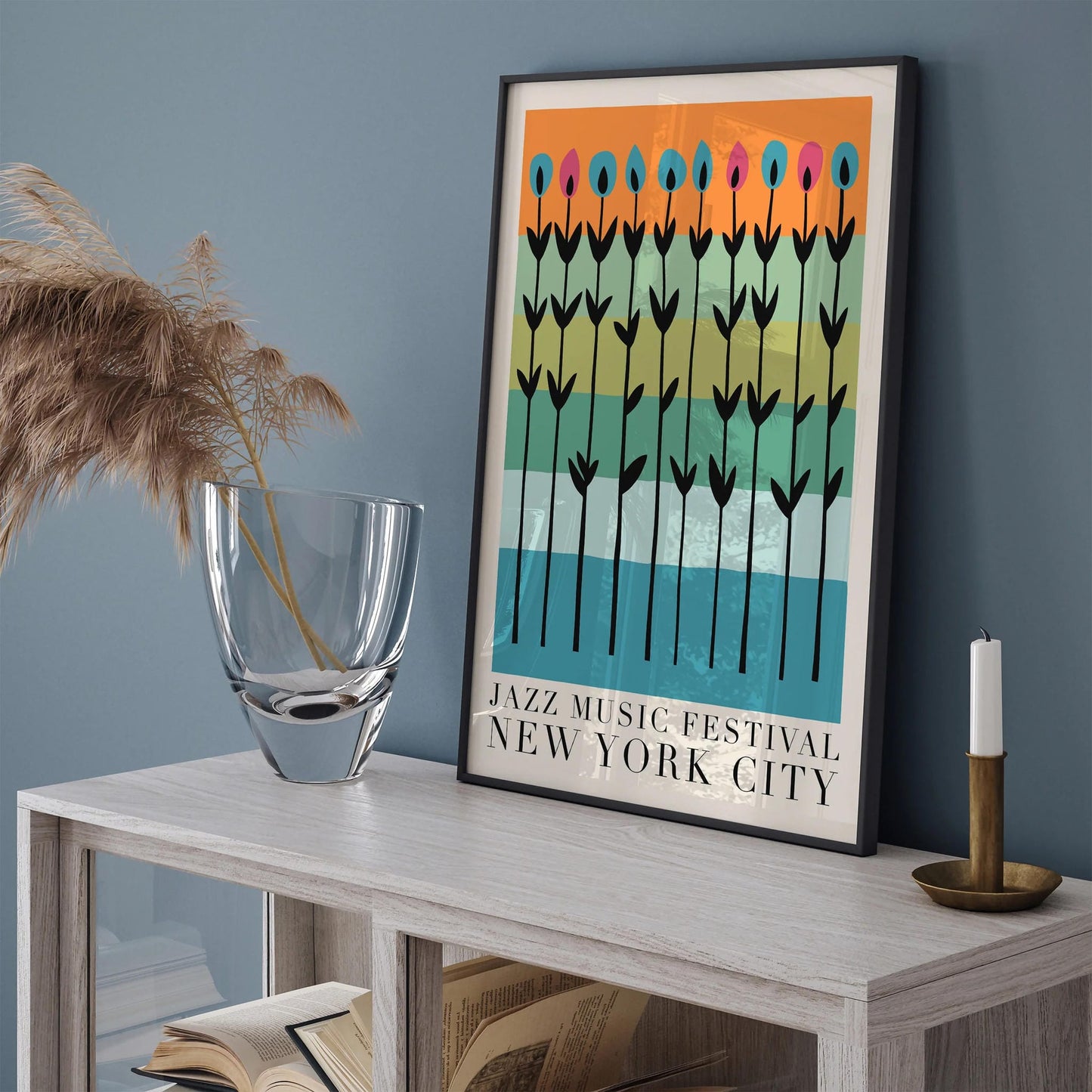 Jazz Music Festival New York City Poster