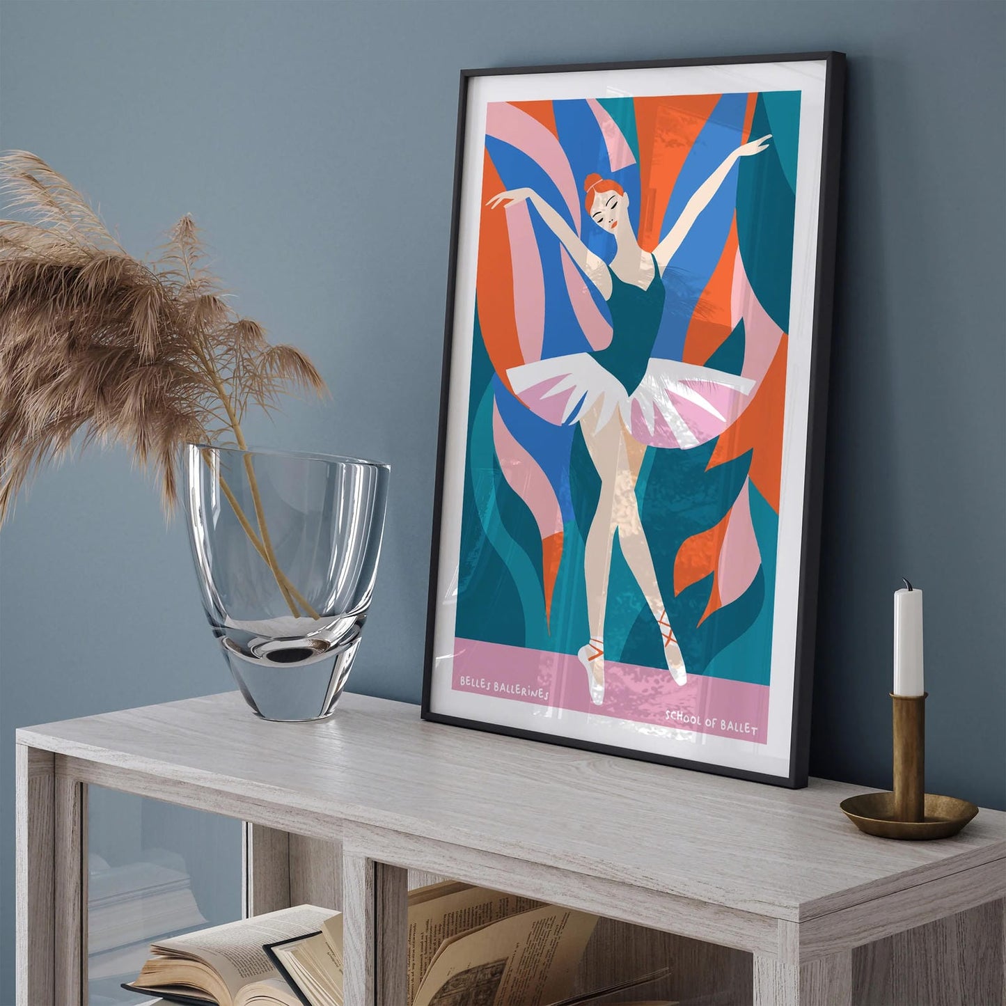 School of Ballet Belles Ballerines Poster