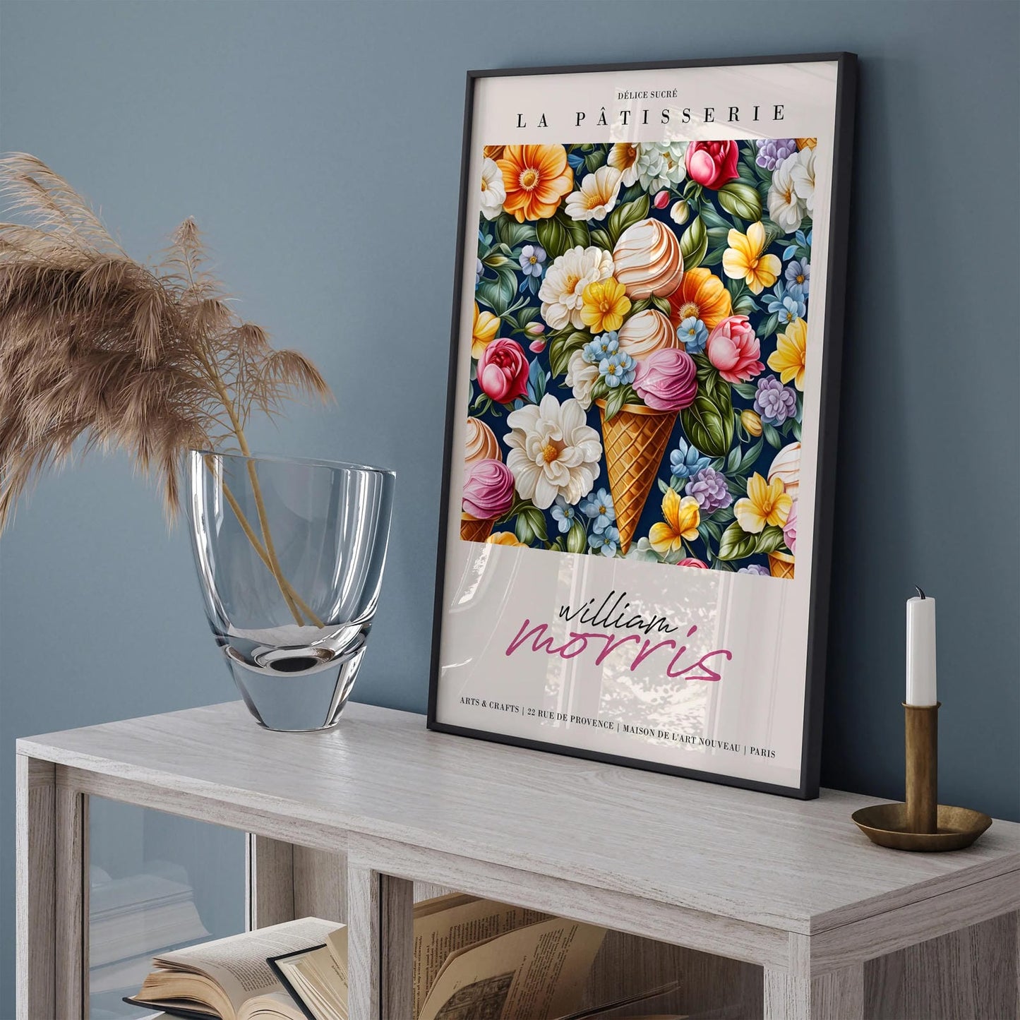 Victorian Bakery Charms: Patisserie Wall Art