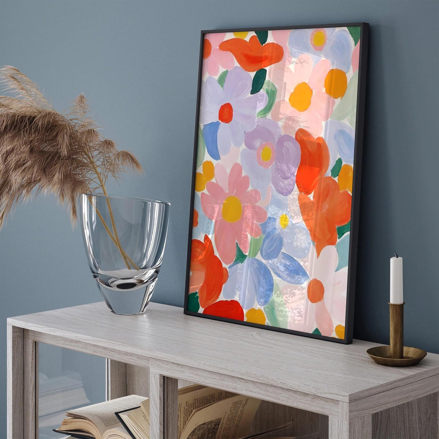 Spring Colorful Flowers - Painting Edition Art Print