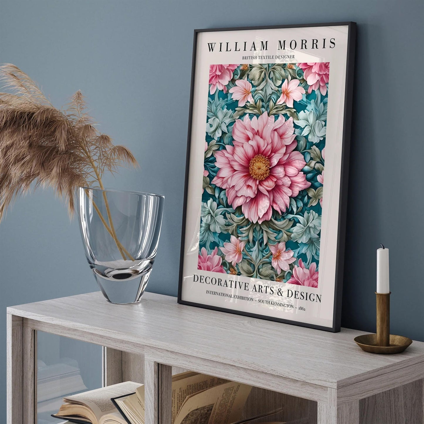 Morris Enchanting Floral Art Print 2025