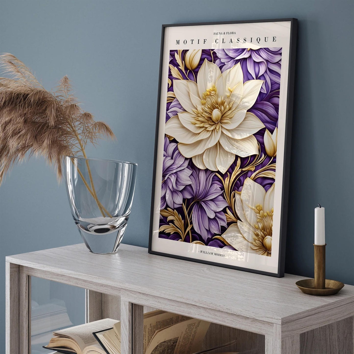 William Morris Floral Poster