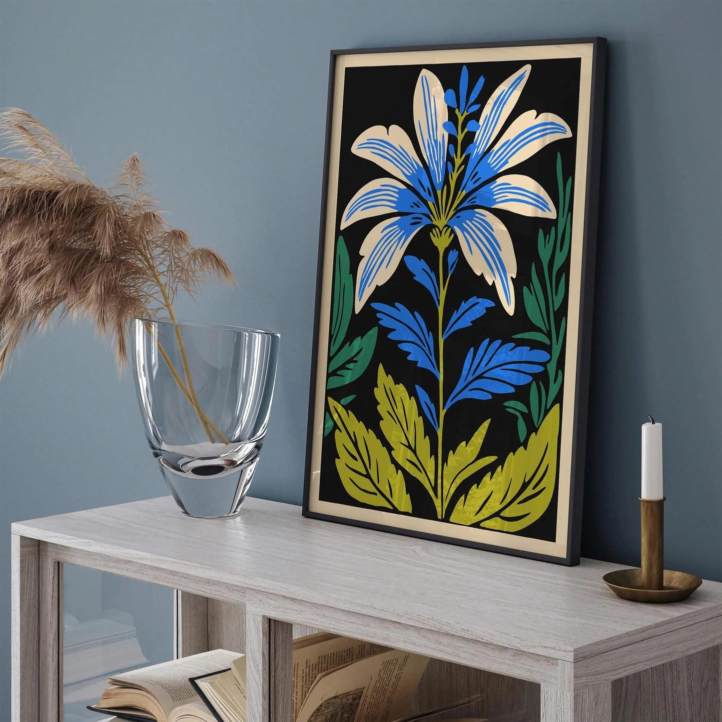 Botanical Art Print for Kitchen Wall Decor