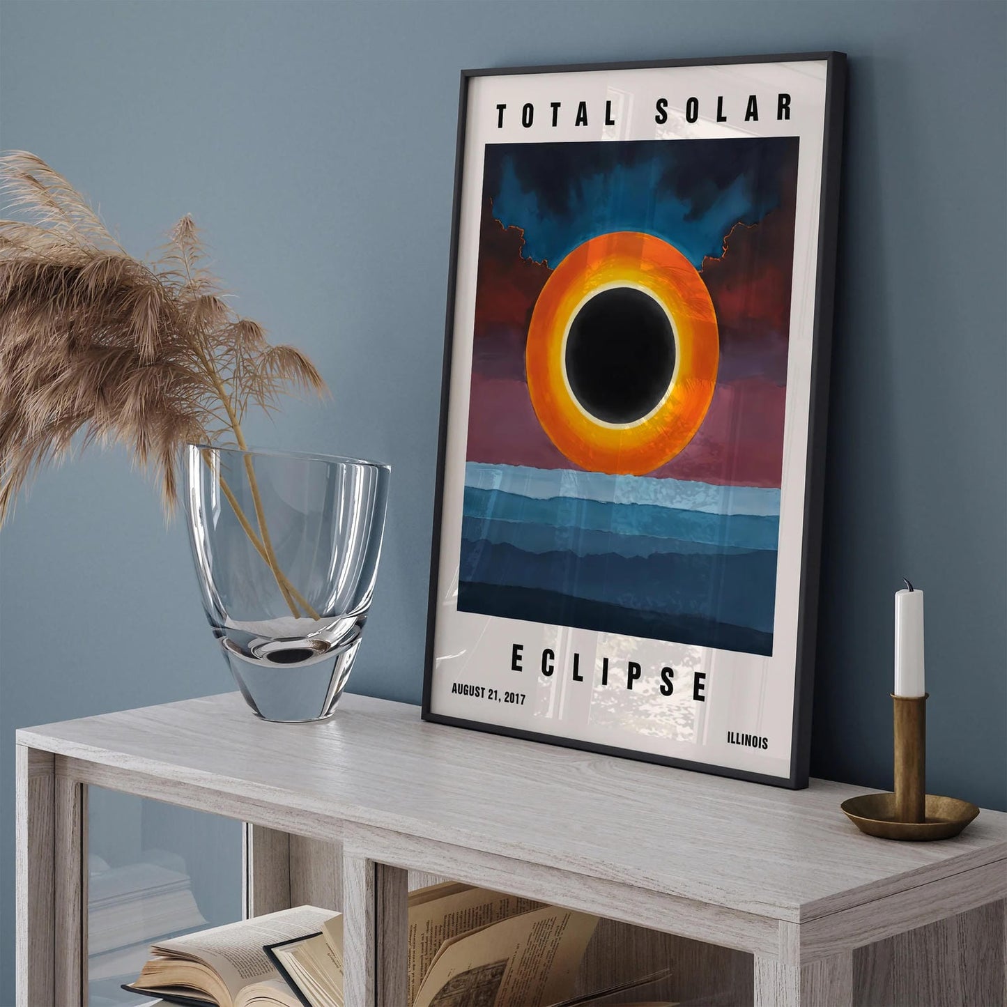 Total Eclipse Illinois 2017 Poster