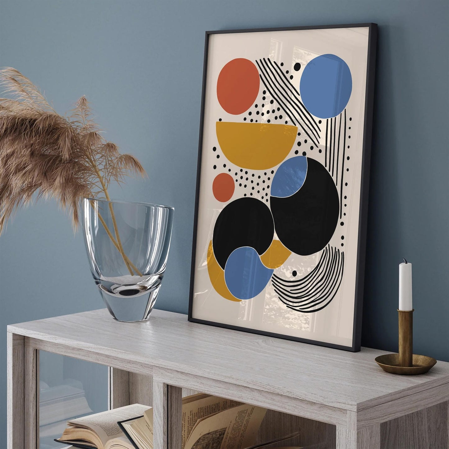 Abstract Geometric Poster 2025
