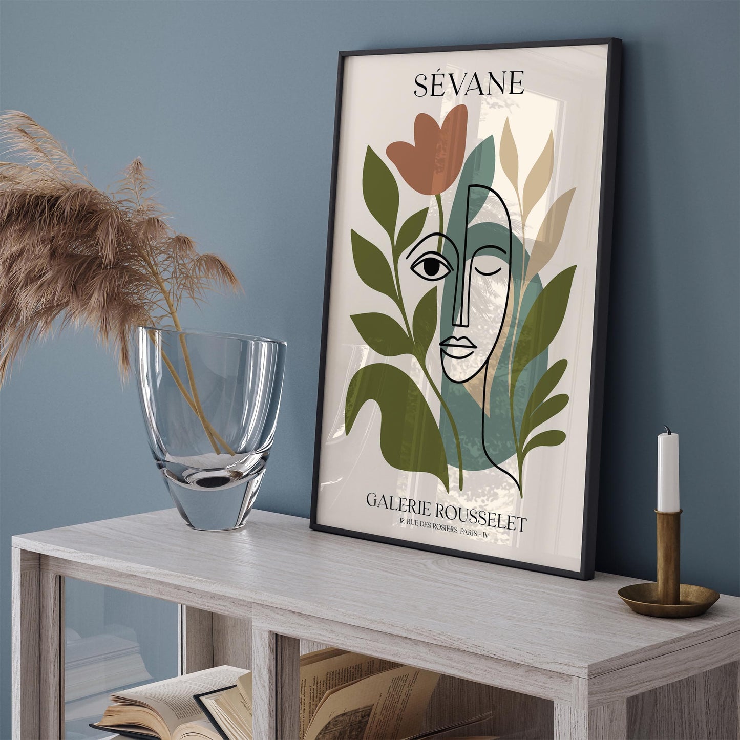 Botanical Nature Poster - French Paris Gallery Wall Art