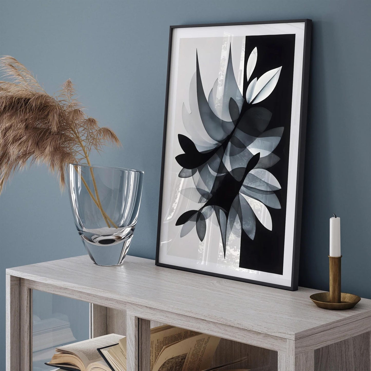 Modern Abstract Shapes Wall Art