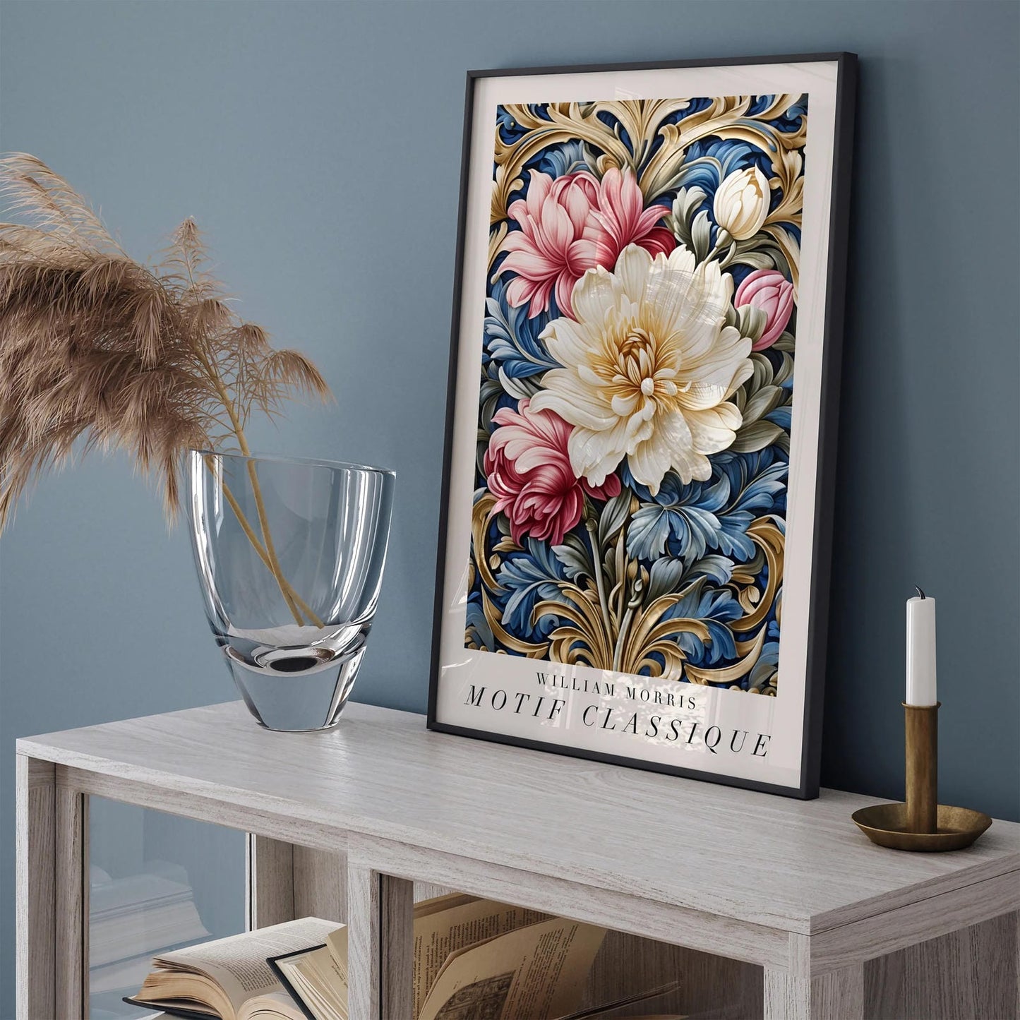 Motif Classique Floral William Morris Poster
