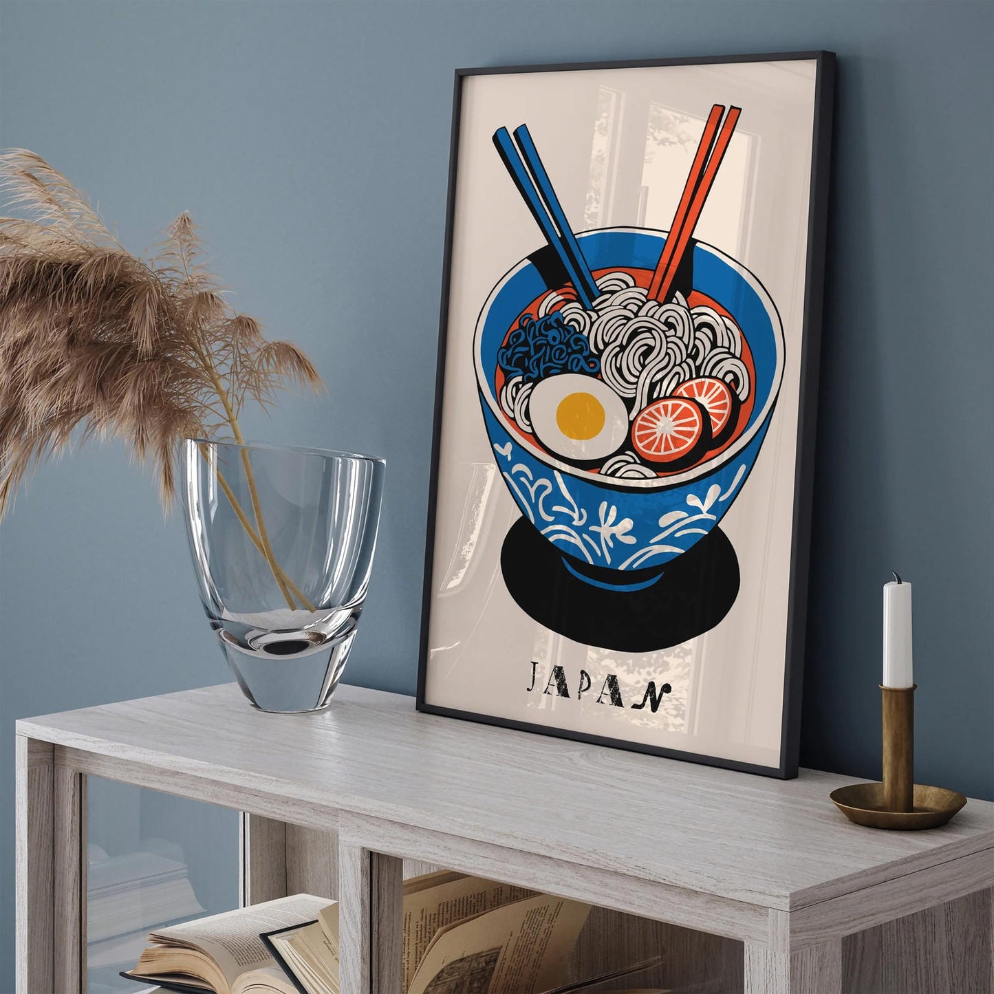 Japanese Ramen Soup Kitchen Wall Art