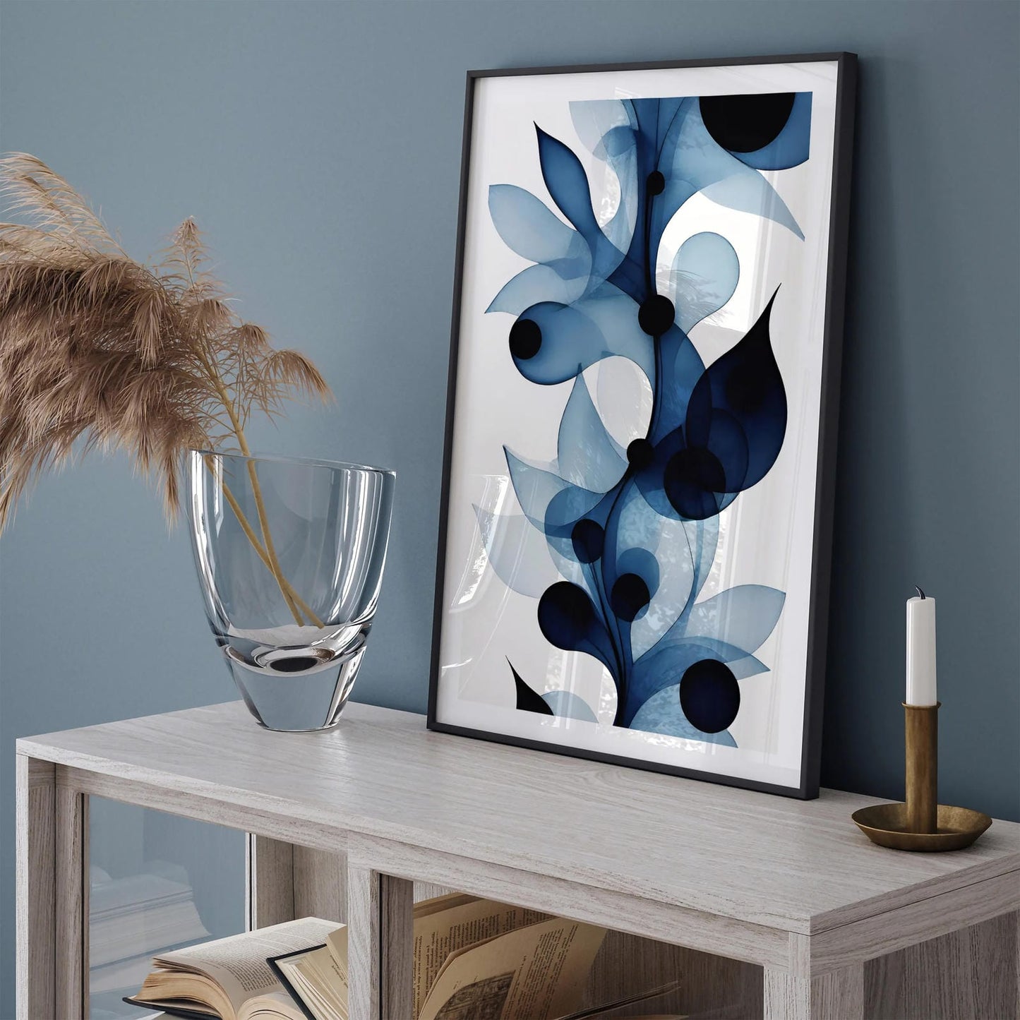 Organic Floral Ernst Haeckel Art Print