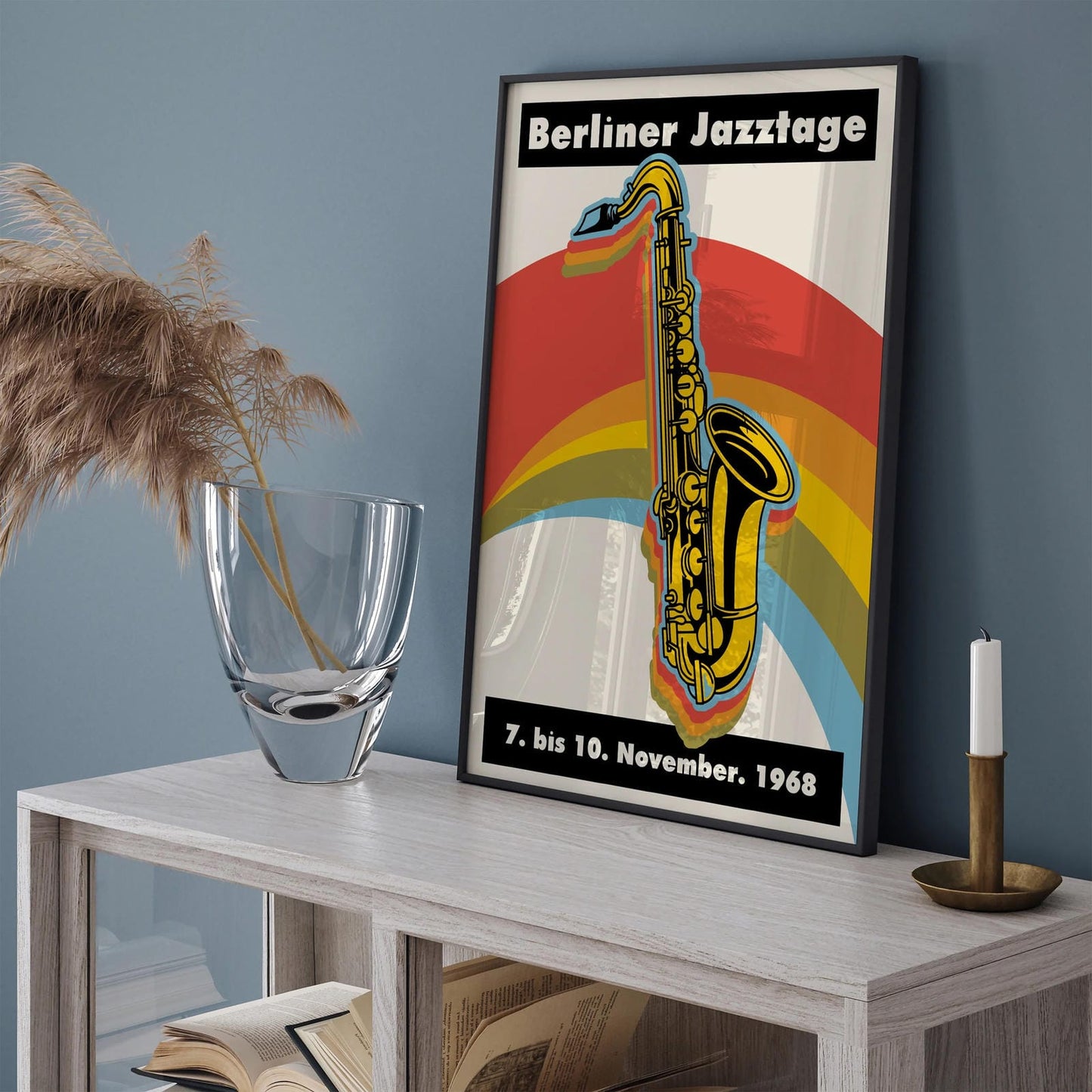 Vintage Berlin Jazz Poster