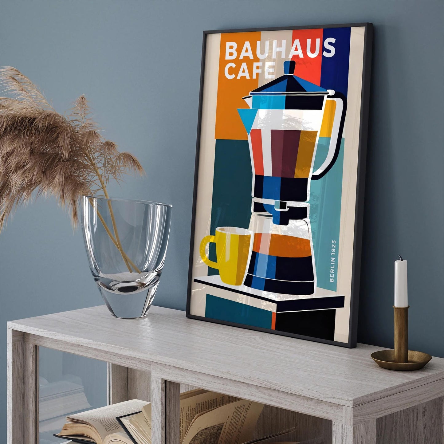 Bauhaus Cafe Berlin Poster