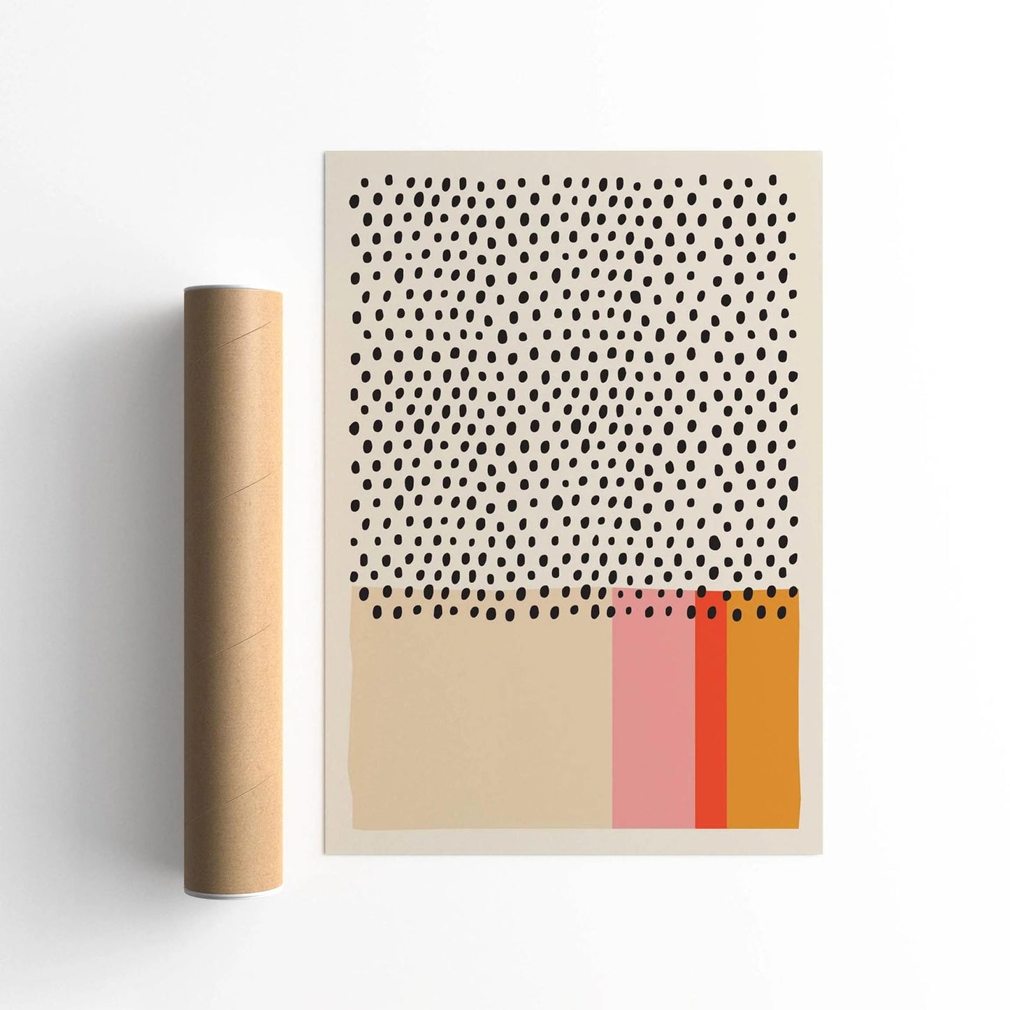 Abstract Mid Century Art Print - HypeSheriff Europe