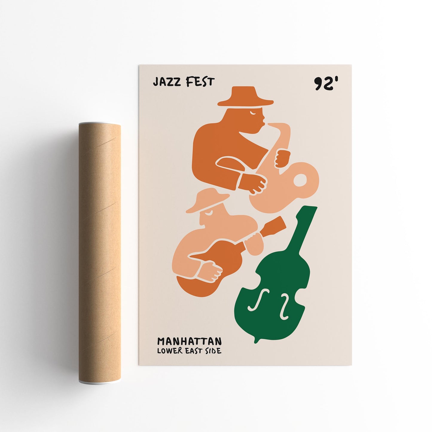 Manhattan Jazz Fest 92 Poster
