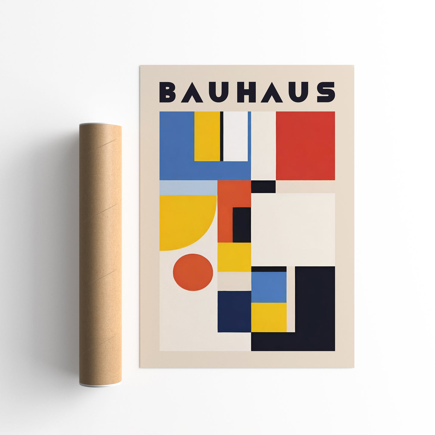 Bauhaus Minimalist Poster