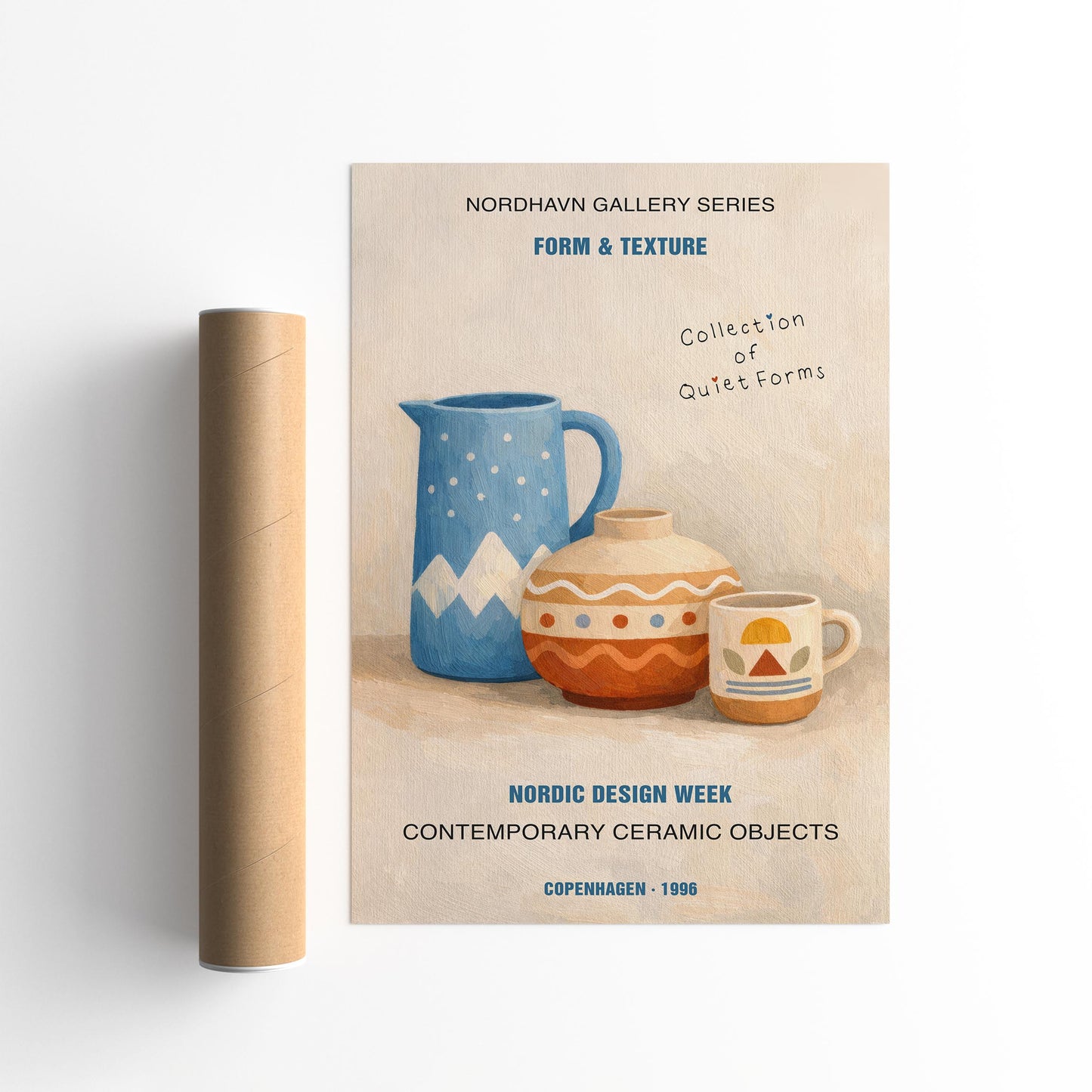 Scandinavian Ceramic Poster