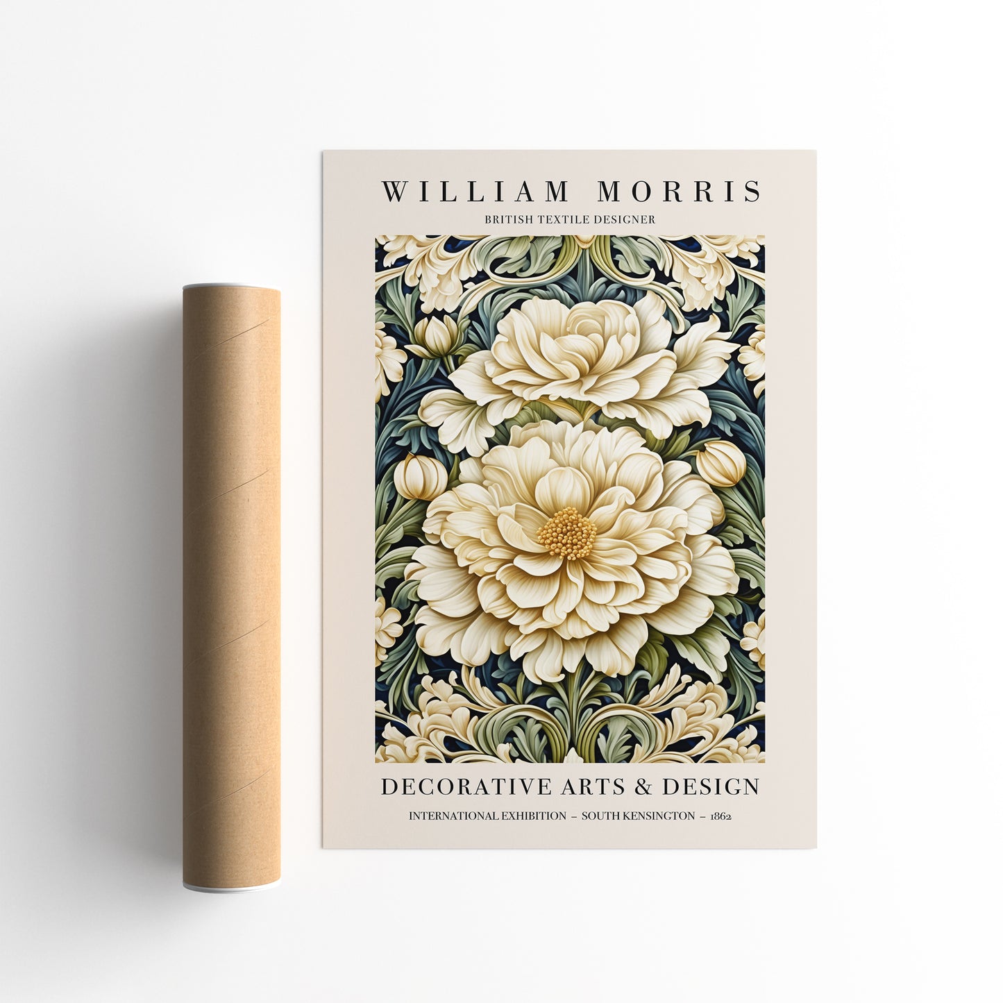William Morris Exhibition Poster