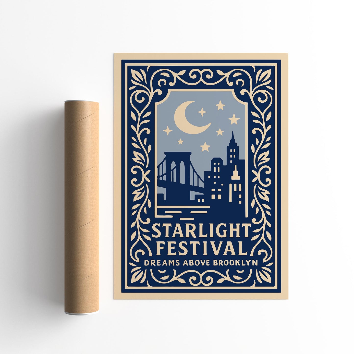 Starlight Festival Poster - Dreams Above Brooklyn Print