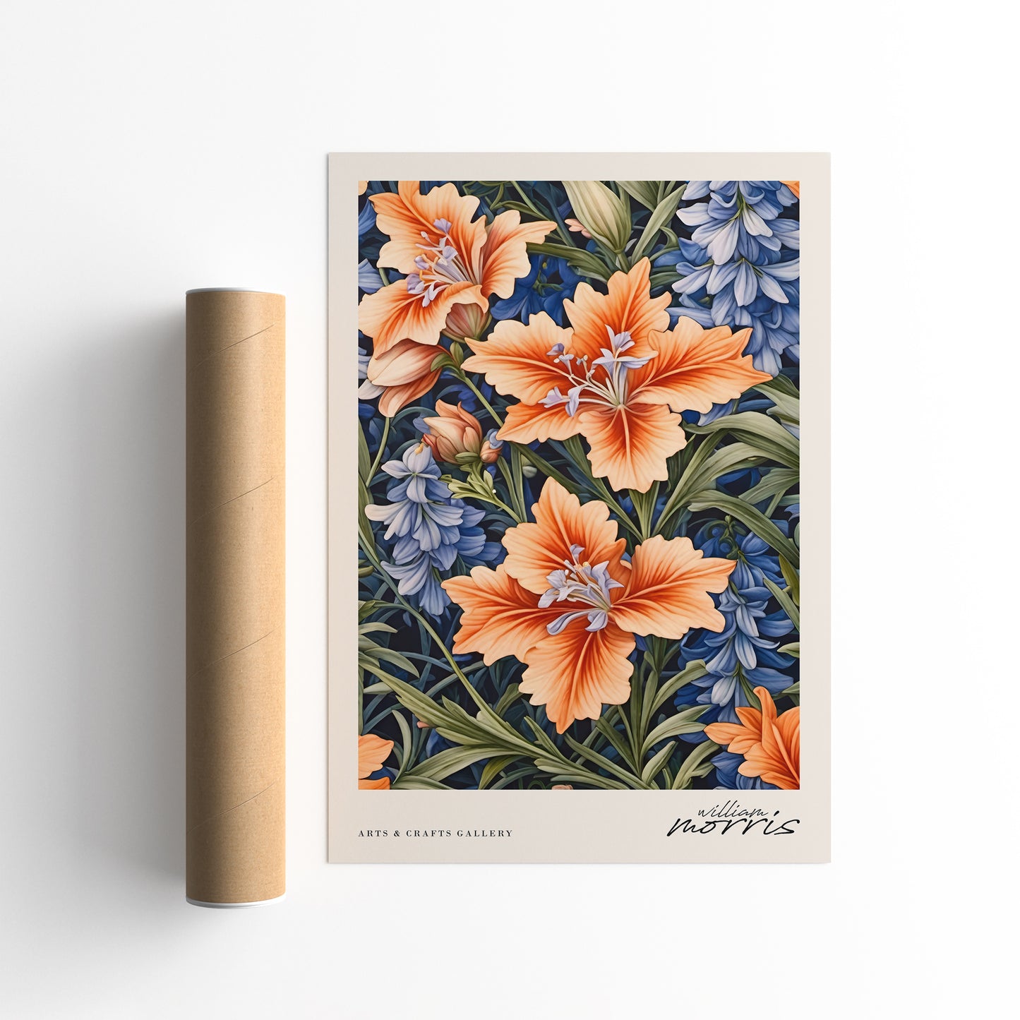 Botanical Elegance: Classic Victorian Wall Decor