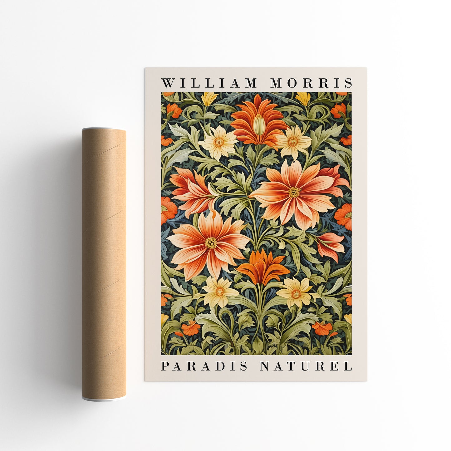 Victorian Vignette William Morris Wall Art