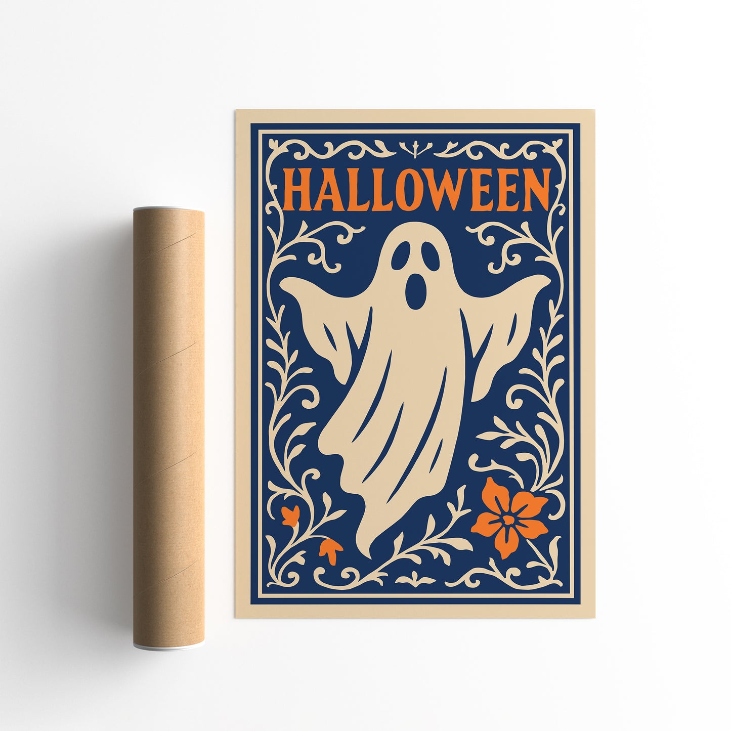 Halloween Ghost Poster 2026