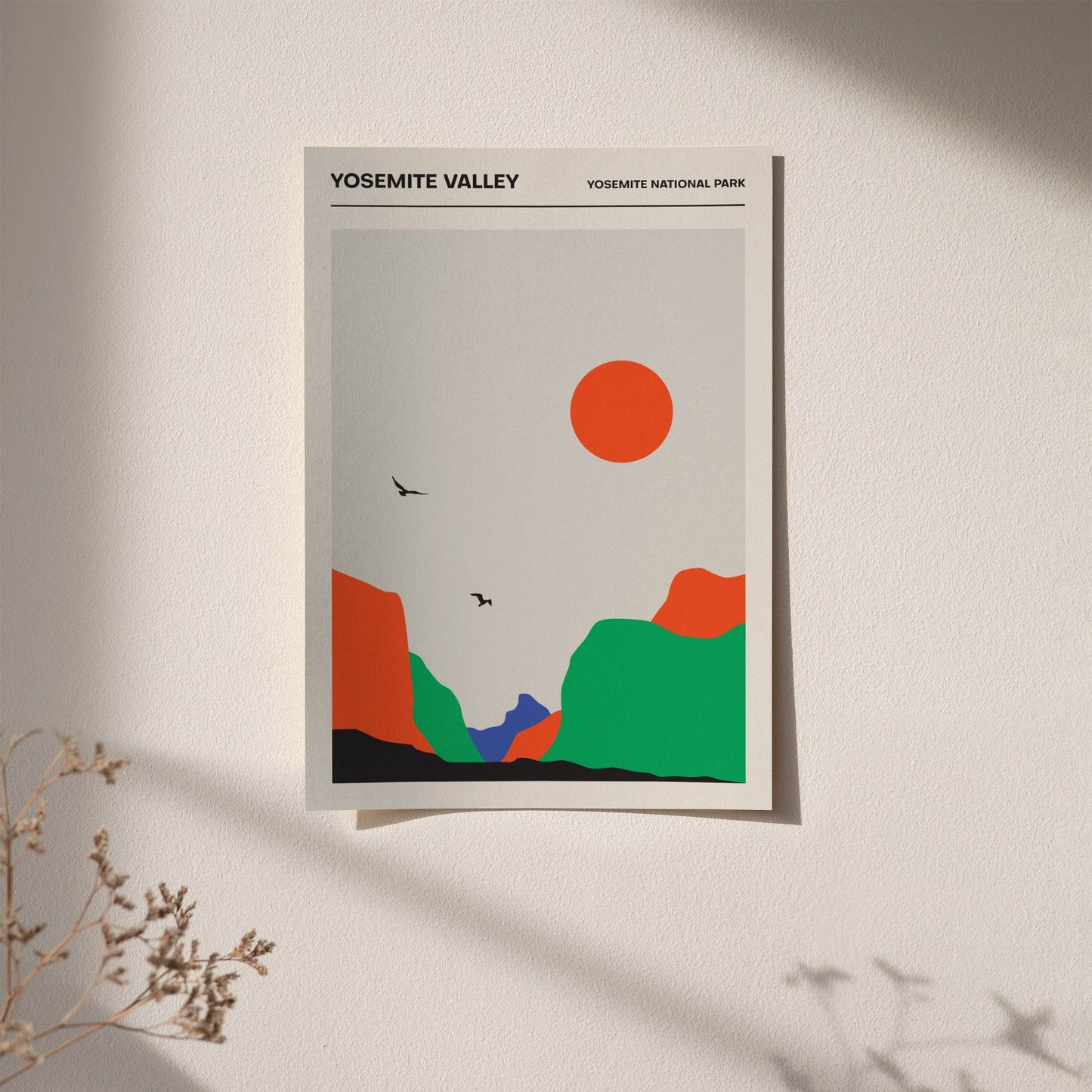 Yosemite Valley - National Park Poster - HypeSheriff Europe