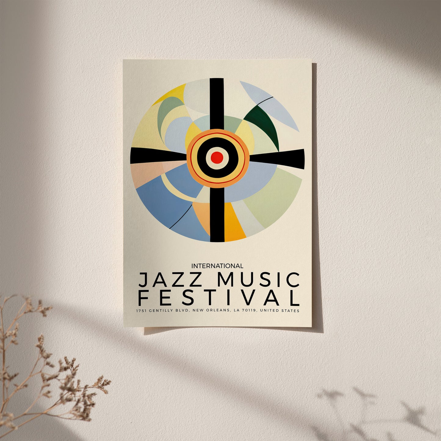 Jazz Music Festival Wall Art