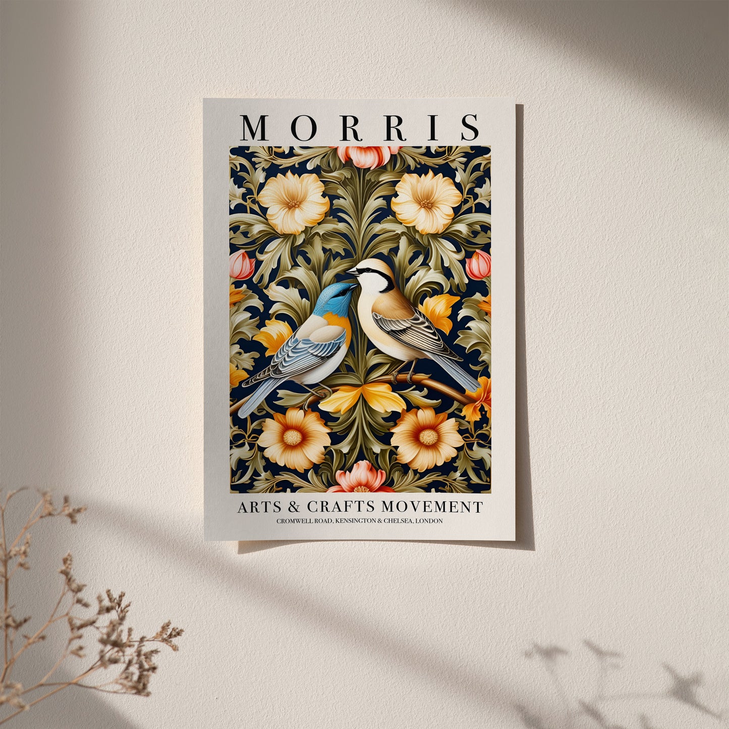 William Morris Nature Vintage Poster