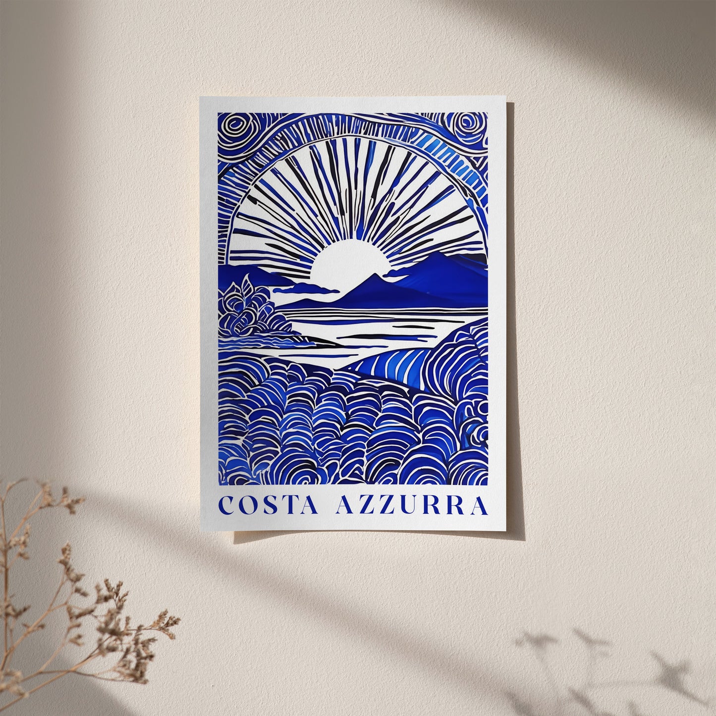 Costa Azzurra Poster
