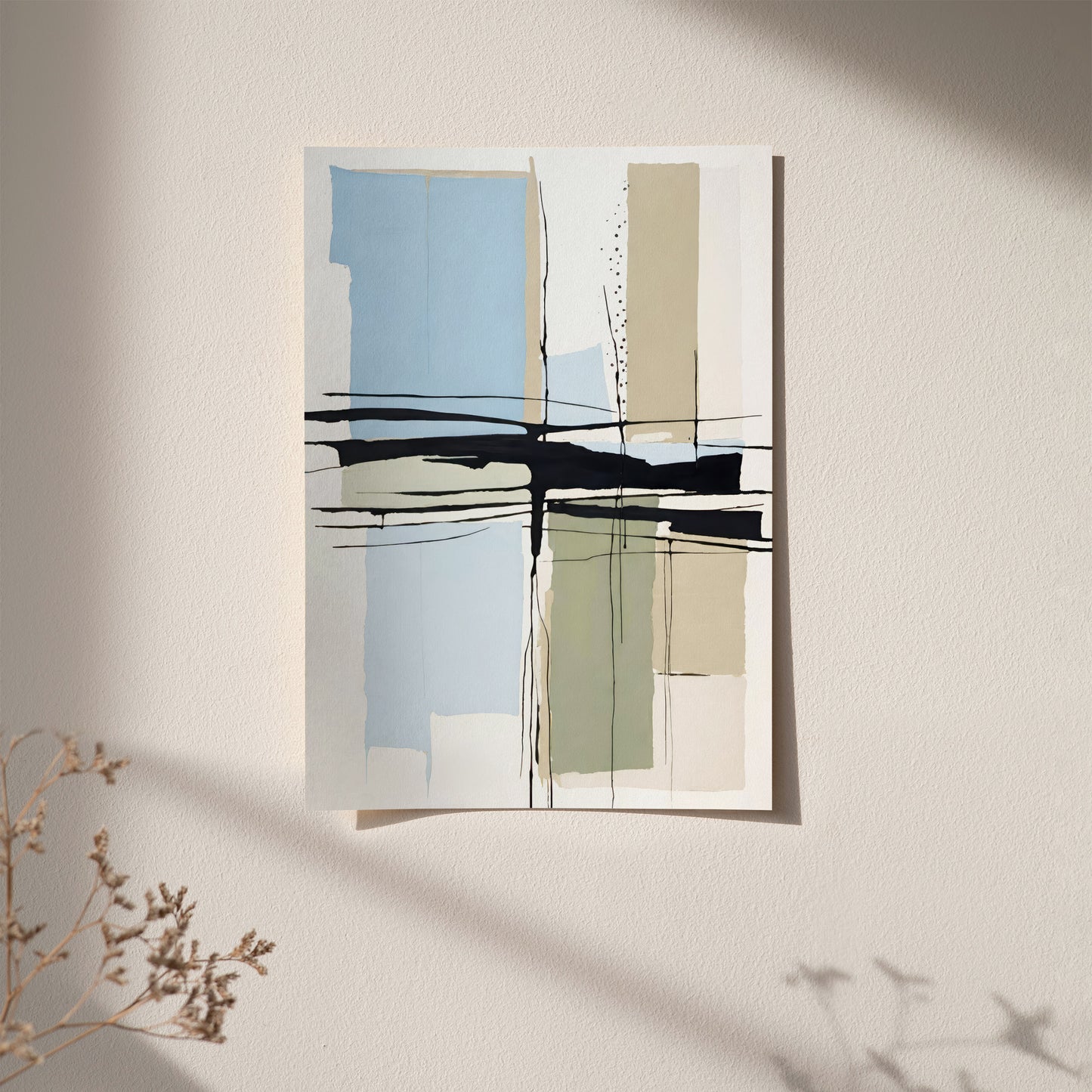 Abstract Wall Art Print to Brighten Up Any Room