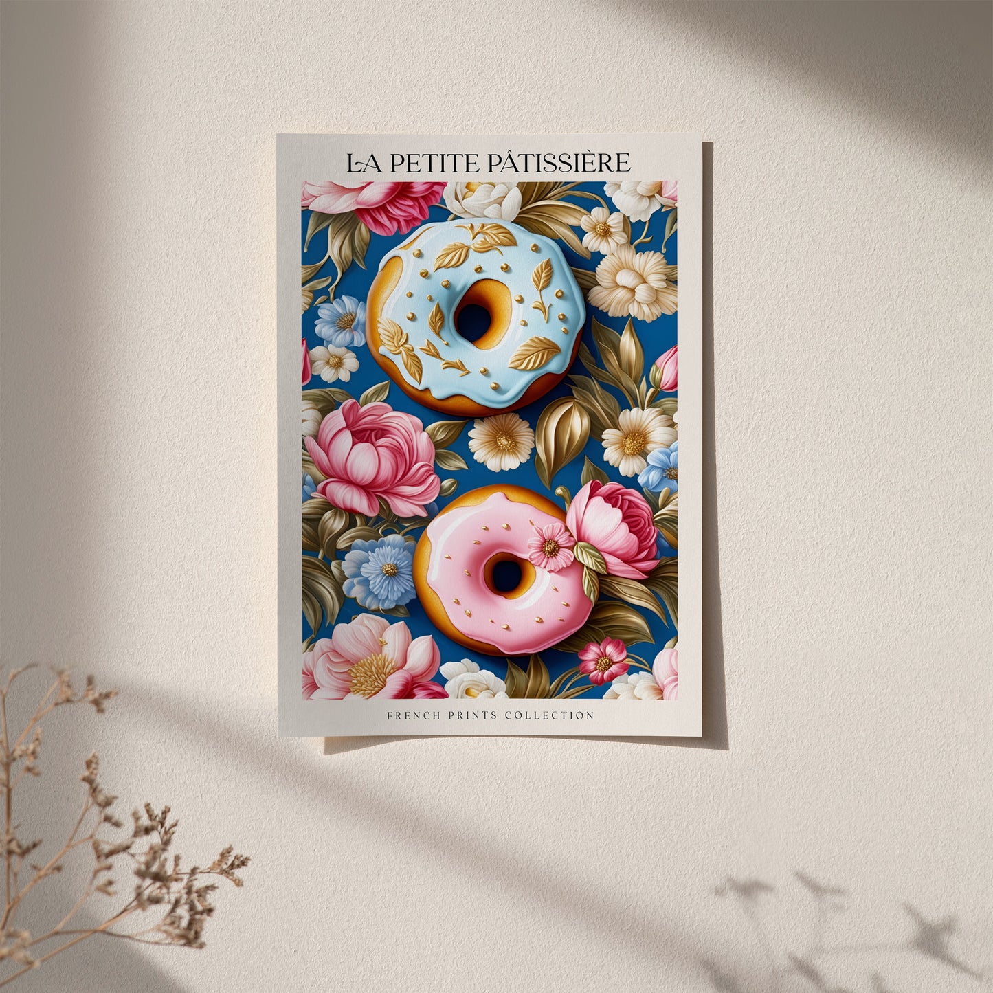 La Petite Pâtissière Wall Hanging - French Bakery Art Print