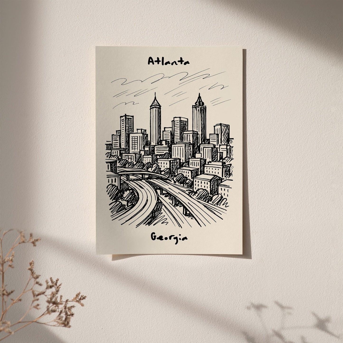 Atlanta Georgia Poster 2026