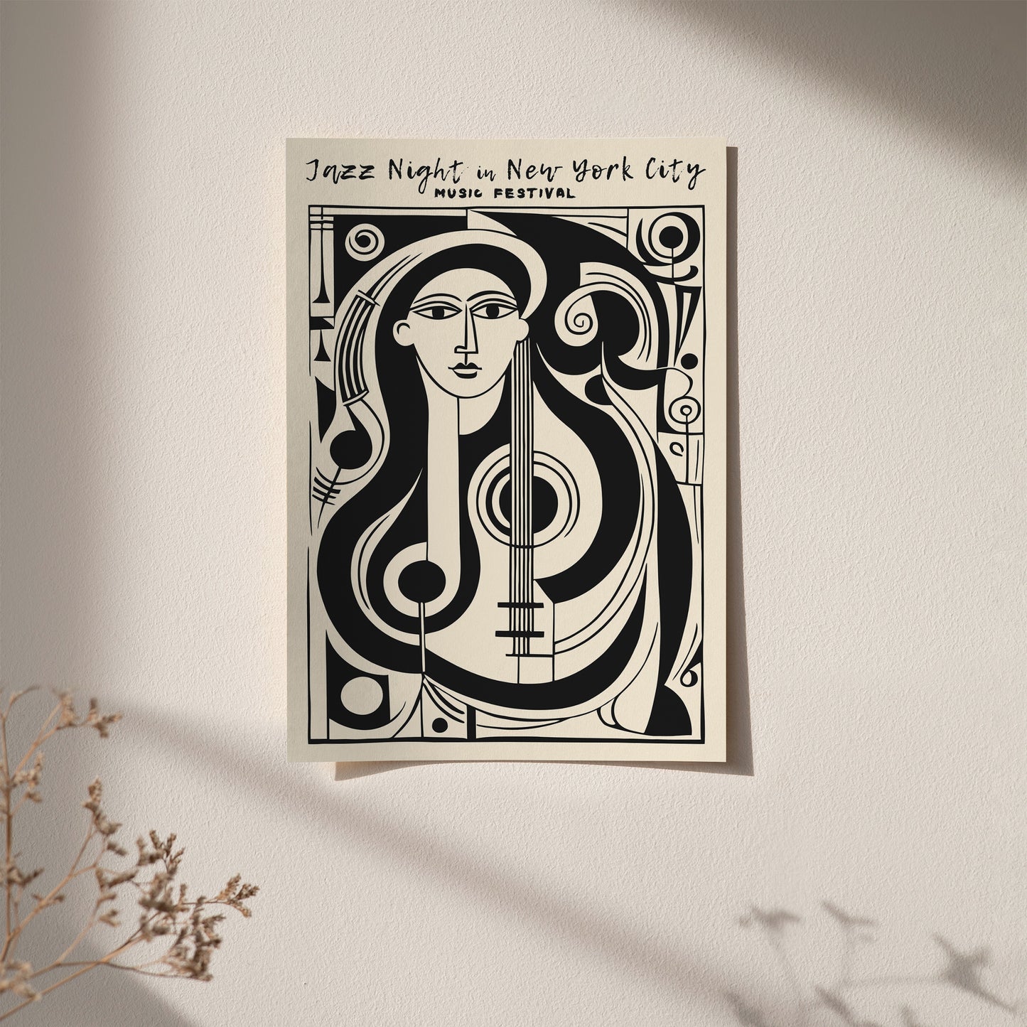 Jazz Night in NYC Music Poster