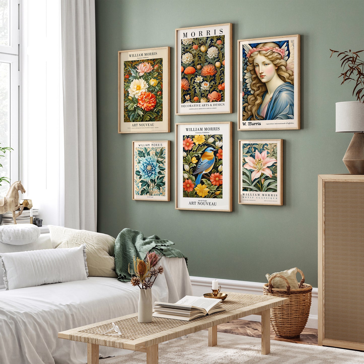 Morris Botanical Elegant Art Print