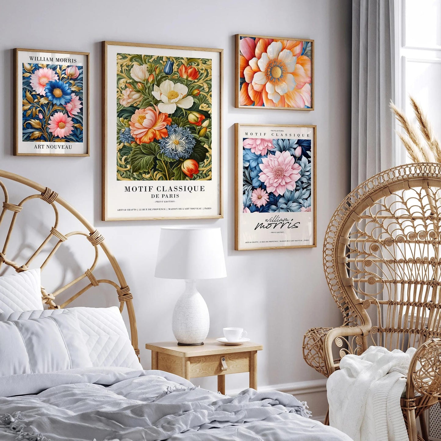 Motif Classique William Morris Victorian Poster
