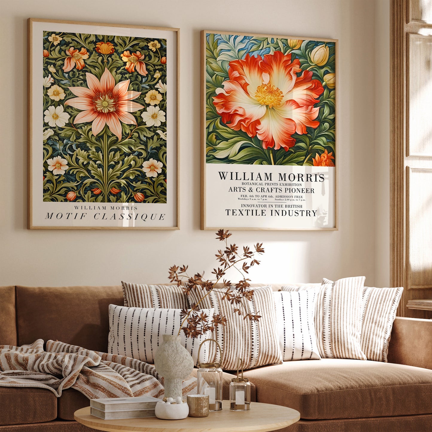 Morris & Co. Classics British Textile Poster