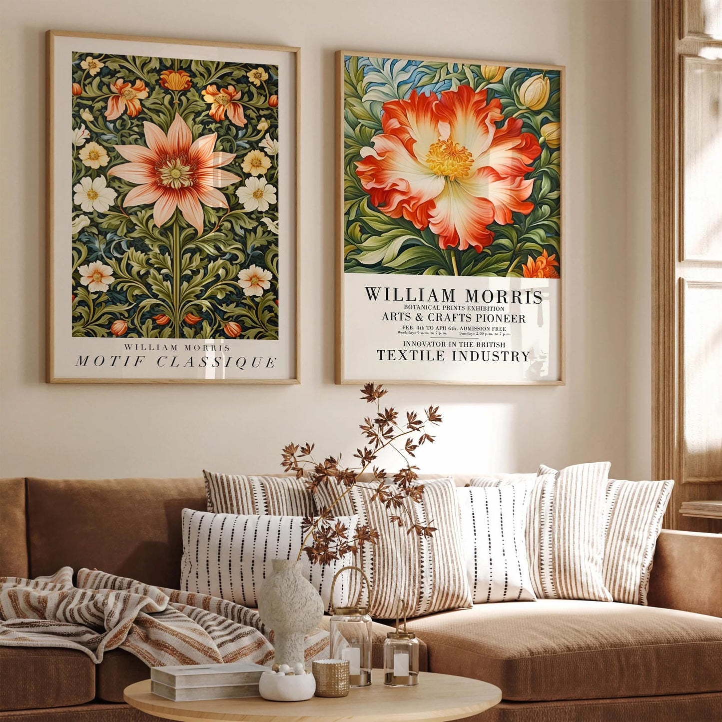 Morris & Co. Classics British Textile Poster