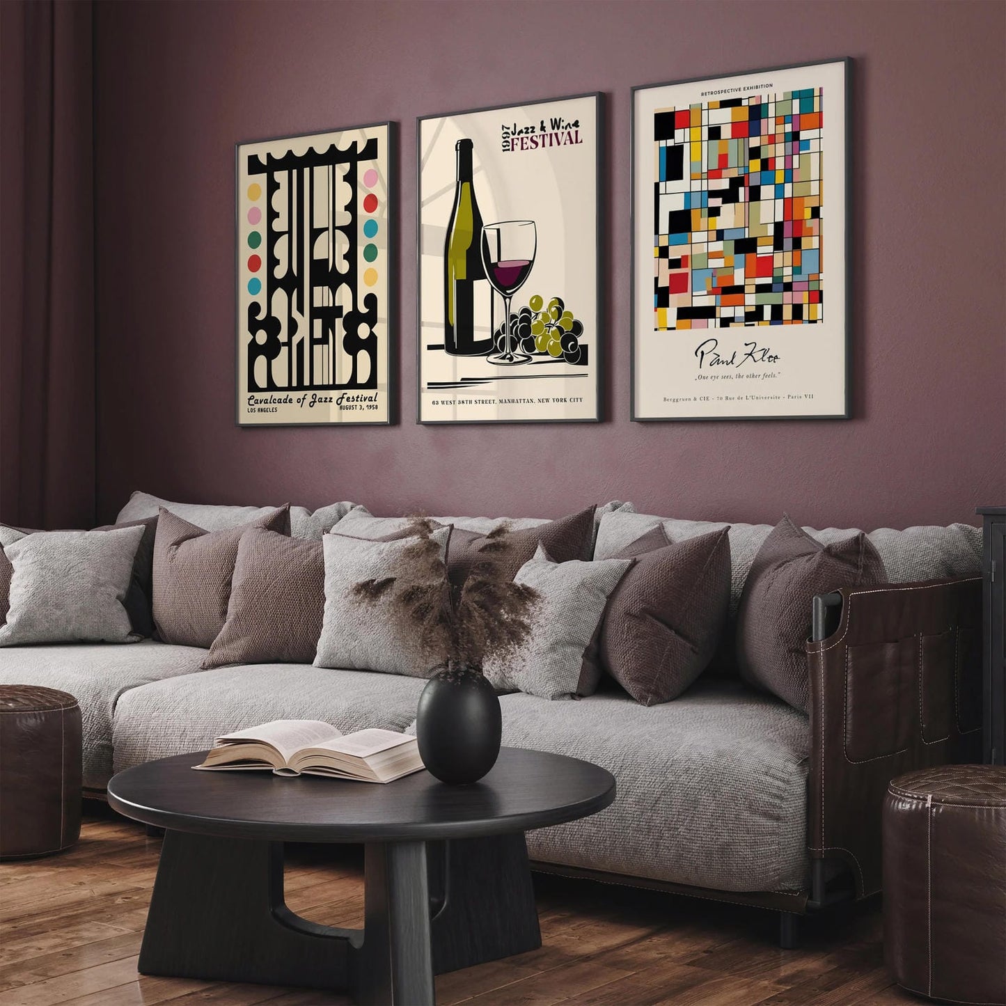 Paul Klee Colorful Retro Wall Art