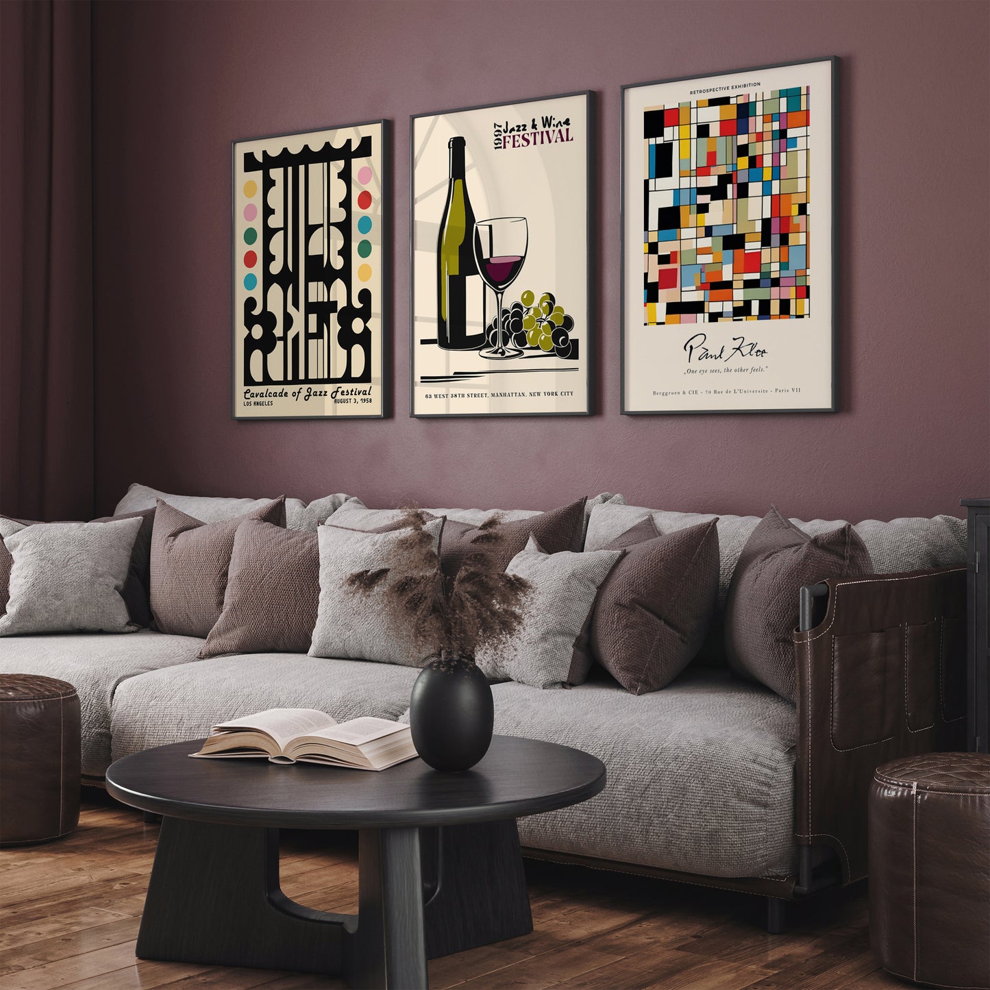 Paul Klee Colorful Retro Wall Art