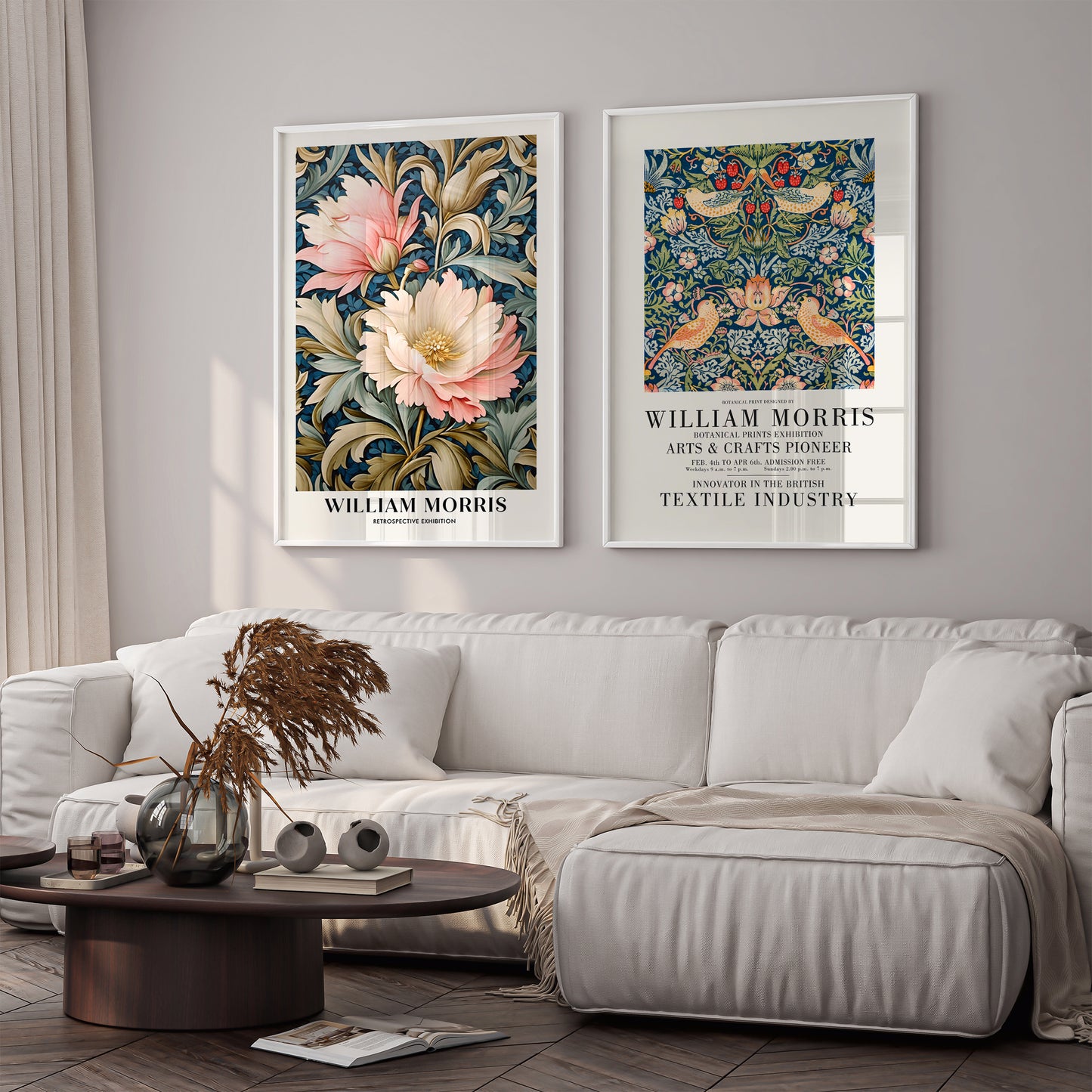 William Morris Exhibition Poster