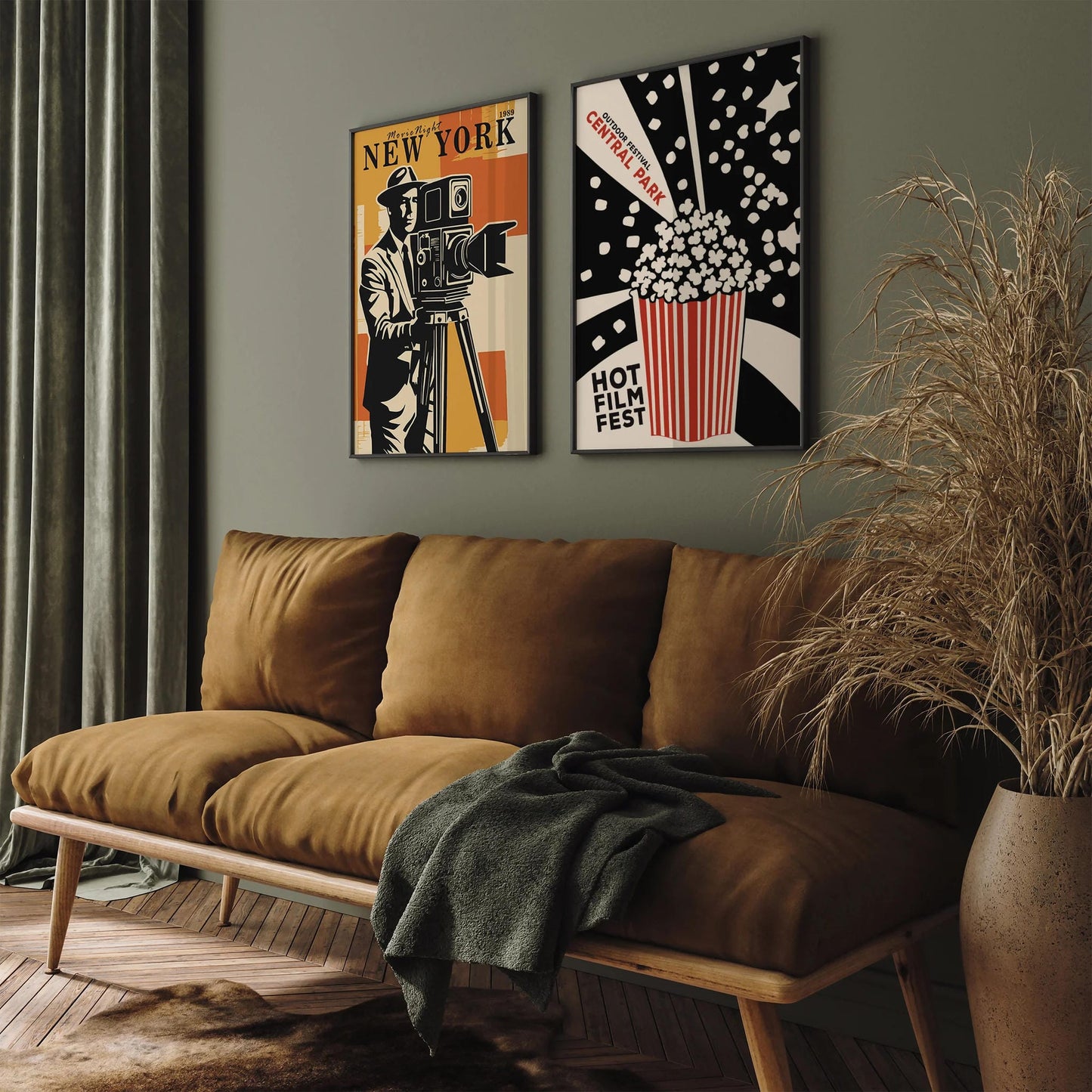 Central Park Outdoor Festival Poster