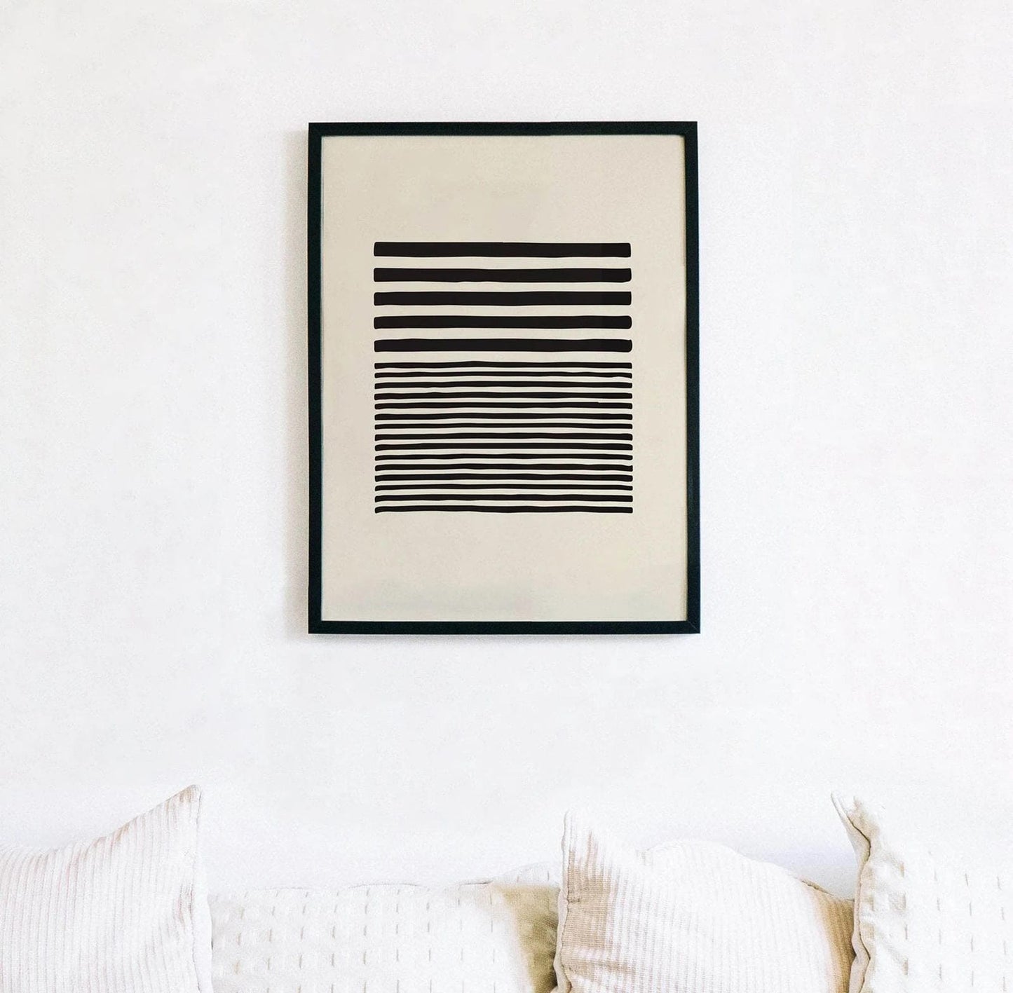 Black White Abstract Print - HypeSheriff Europe