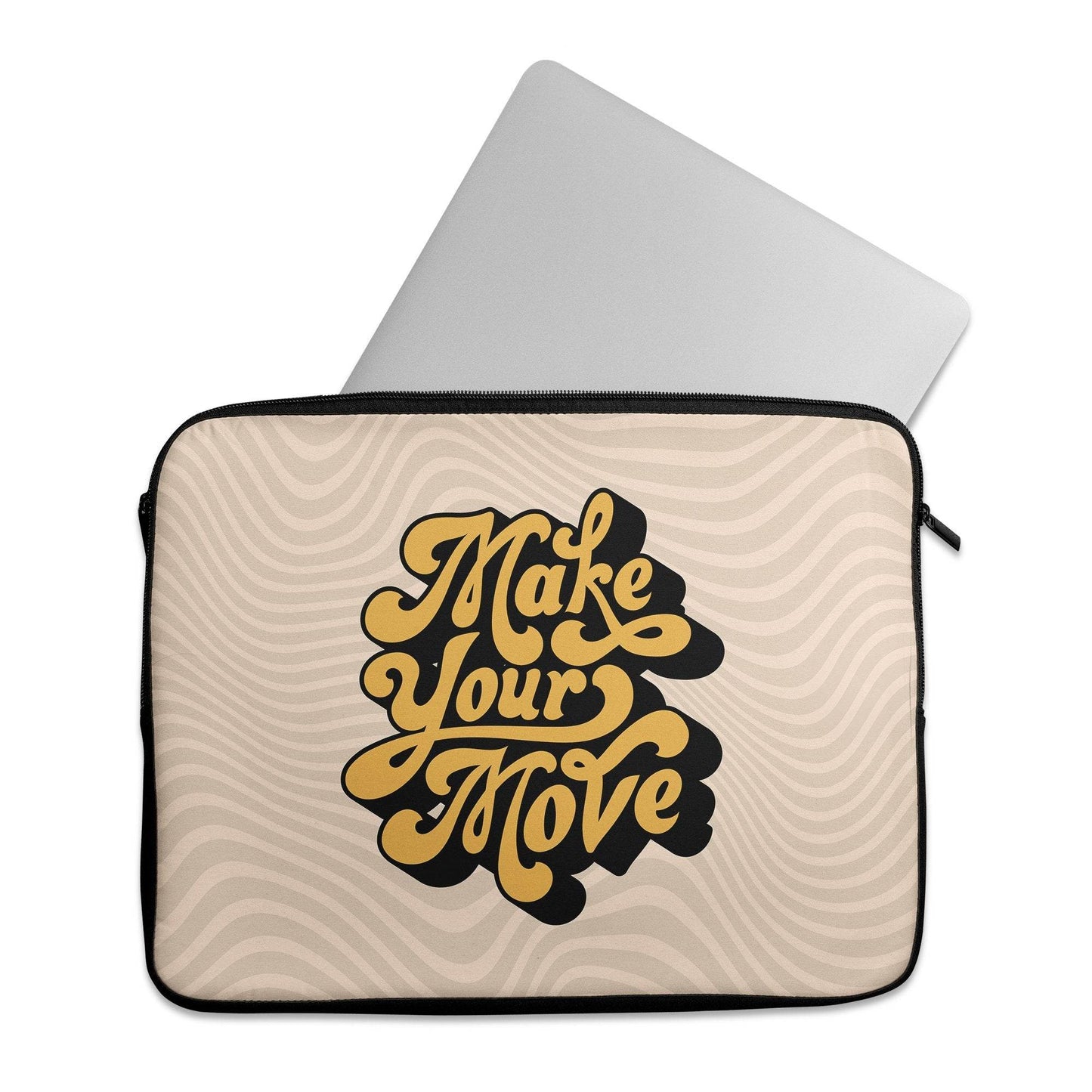 Make Your Move - Groovy MacBook Sleeve - HypeSheriff Europe