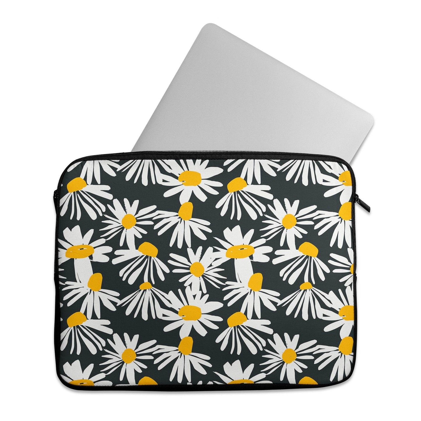 LAPTOP SLEEVE WITH DAISIES - HypeSheriff Europe