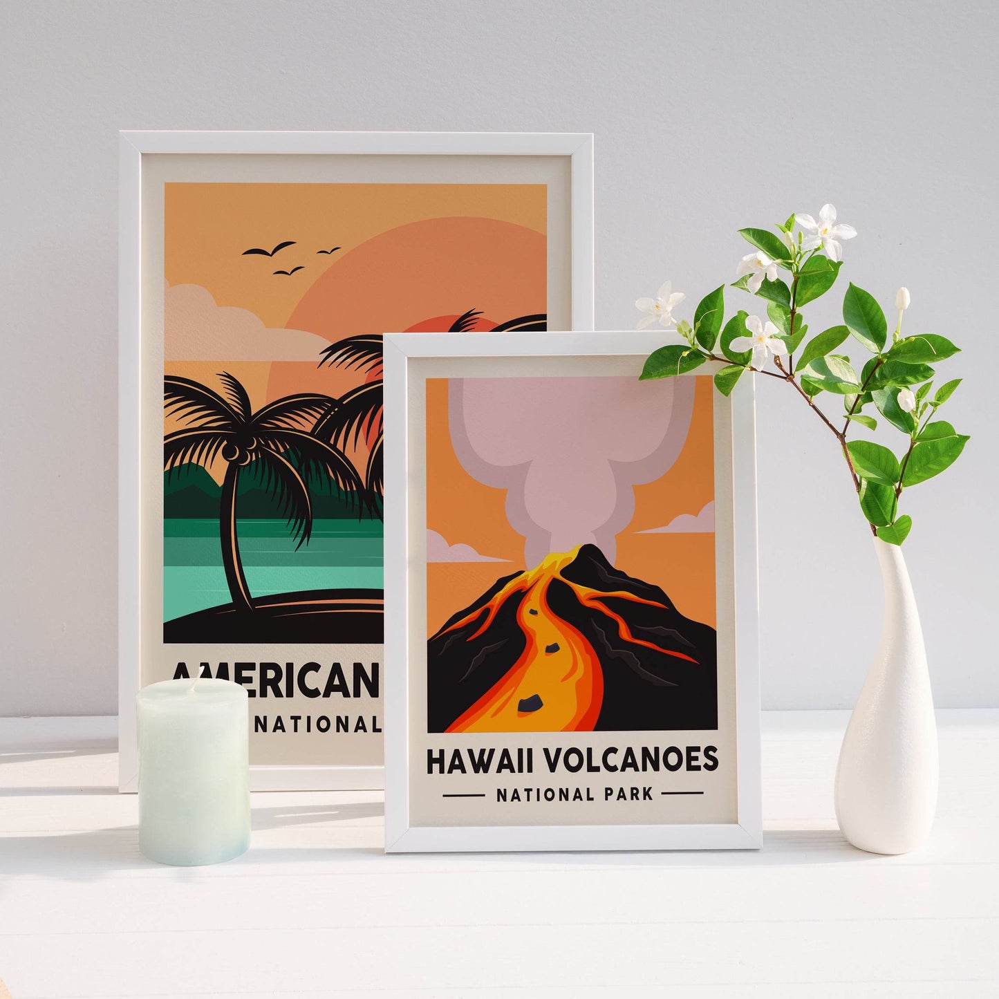 Hawaii Volcanoes National Park Poster - HypeSheriff Europe