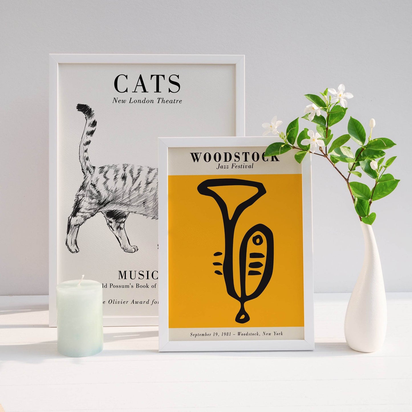 Yellow Jazz Retro Poster - HypeSheriff Europe