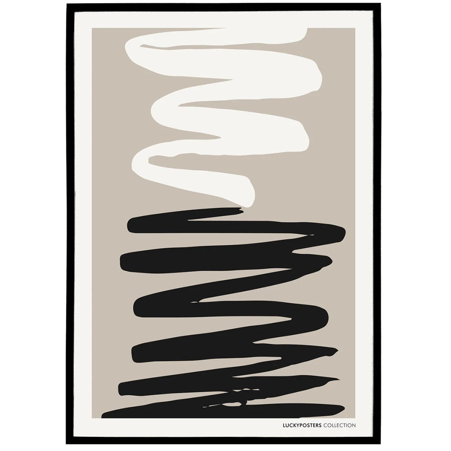 Abstract Composition No.1 Poster